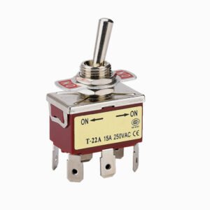 SYT-22A/T-22B/T-22C 15A/250VAC 25A/250VAC Double pole double throw type Toggle switch