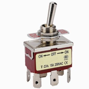 SYT-23A/T-23AF/T-23B/T-23BF/T-23C/T-23CF 15A/250VAC 25A/250VAC Double-pole double-throw center stop type Toggle switch