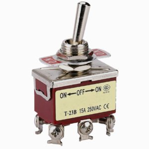 SYT-23B 15A/250VAC 25A/250VAC Double-pole double-throw center stop type Toggle switch