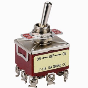 SYT-33B 15A/250VAC 25A/250VAC Three-pole double-throw center stop type Toggle switch