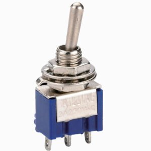 MTS-102 6A/125,250V Single pole double throw type Toggle switch