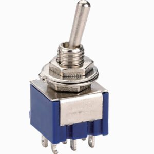 MTS-203 6A/125,250V Double-pole double-throw center stop type Toggle switch