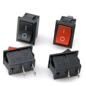15* 21mm 2-pin high quality on/off kcd1 6a 250v warping switch