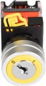 Key Switch 440V 10A  22mm 1NO1NC  (2 Position, Latching)