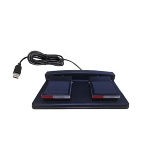 F-1D800-2 Universal USB foot switch PUBG one-click custom shortcut foot step mouse keyboard two-key keyboard