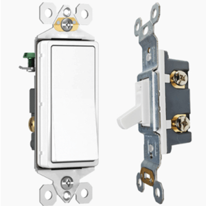 American household single control double control, US standard wall rocker switch, button switch, handle switch