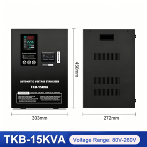 TKB Direktverkauf ab Werk: 10 kVA – 30 kVA Wechselstrom-Spannungsregler mit Relais-Automatiksystem