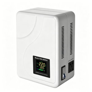 Factory Direct: Wall-Mounted AVR Voltage Regulator, 220V, 3KVA, 5KVA, Automatic Power Voltage Regulator with LCD Display, for AC Washing Machines