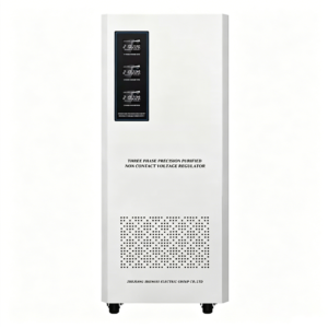 JSW High-Precision 380VAC Industrial Voltage Stabilizer/Regulator, Three-Phase, 15KVA, 30KVA, 60KVA, SVC Power Supply, 50Hz Frequency