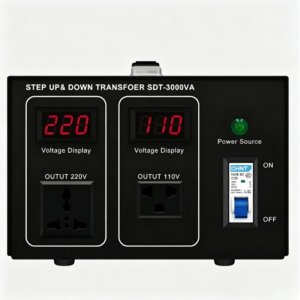 SDT-1000VA 1000W Household Transformer 110VAC-220VAC/220VAC-110VAC Step-up/Step-down, Suitable for Home Use